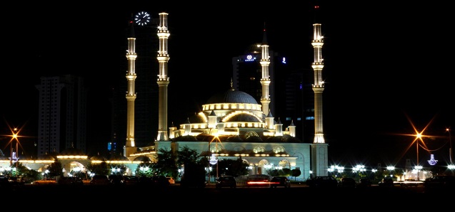 Мечеть ночью.
Г. Грозный. Мечеть ночью
Ключевые слова: грозный,мечеть