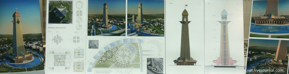 Проект башни Ахмат в городе Грозный
Проект в стиле исторической башни 
Ключевые слова: башня,Грозный,исторический